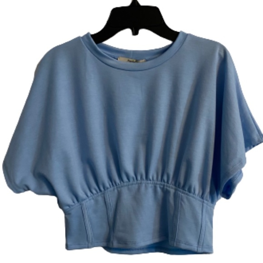 Blue Top Short Sleeve